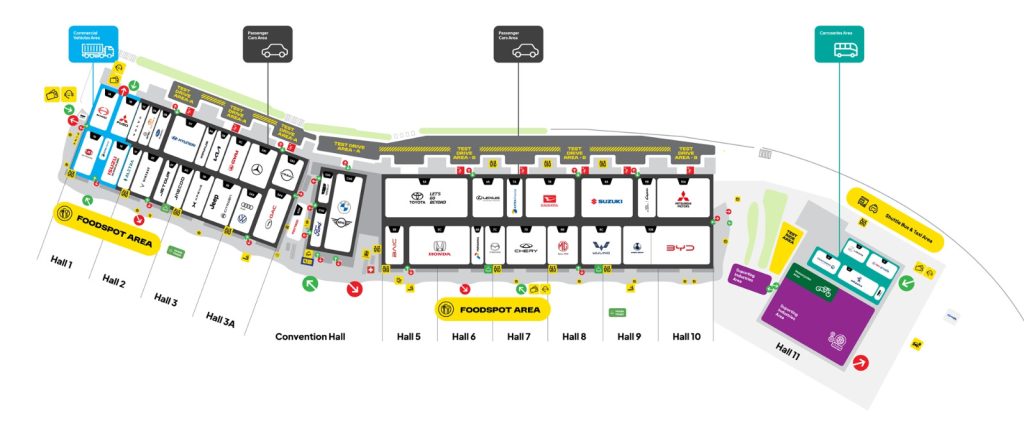 Booth Mitsubishi Motors GIIAS 2025 Hall 10