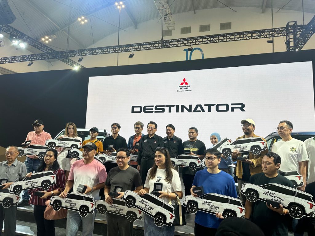 penyeraahn 50 unit pertama mitsubishi destinator