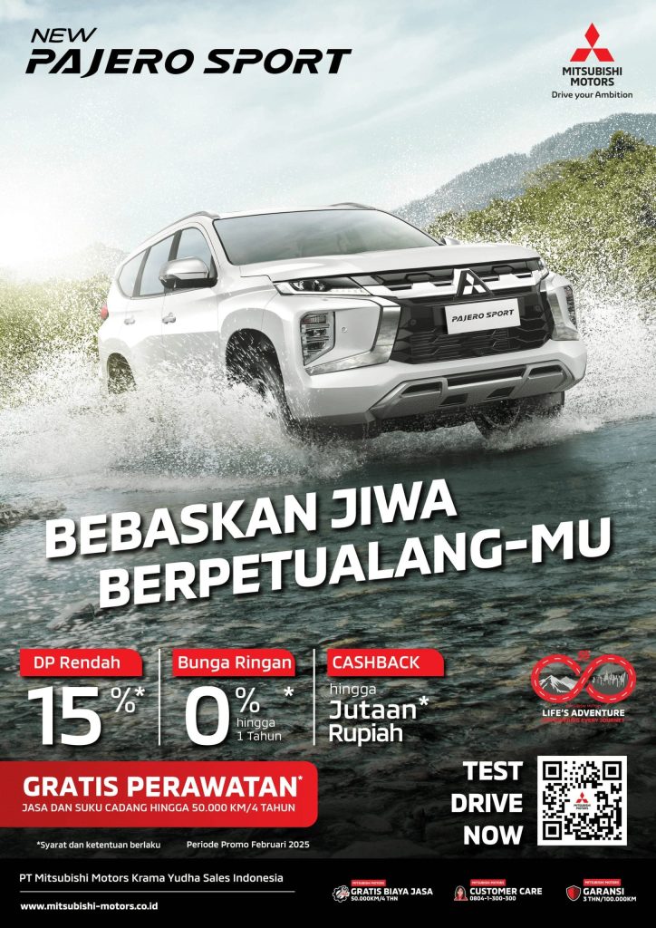 Promo DP murah Mitsubishi Pajero Sport di Mitsubishi Tebet