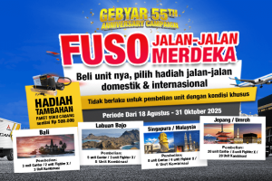 Promo FUSO Jalan-Jalan Merdeka di Mitsubishi Tebet