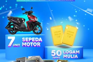 Hadiah utama undian Mitsubishi Tebet: sepeda motor baru
