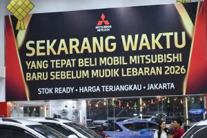 Promo beli mobil sebelum Lebaran 2026 – stok unit Mitsubishi Jakarta Selatan