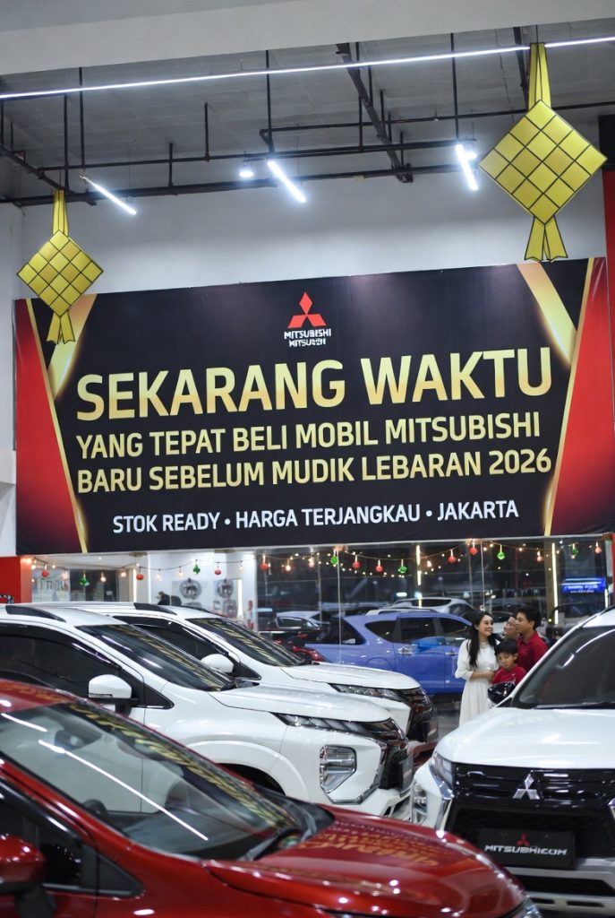 Promo beli mobil sebelum Lebaran 2026 – stok unit Mitsubishi Jakarta Selatan